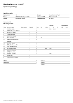 Handball Austria 2016/17