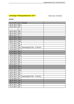 Homepage Wettspielkalender 2017 Stand 07.03.2017