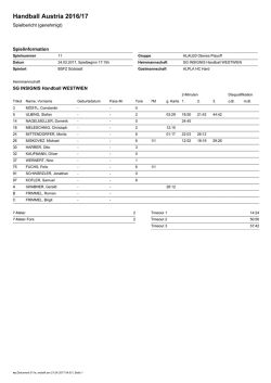 Handball Austria 2016/17