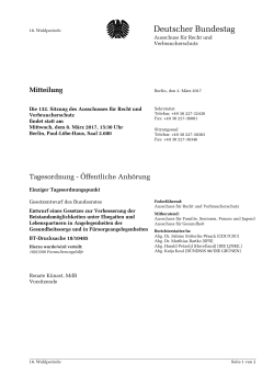 PDF | 126 KB - Deutscher Bundestag