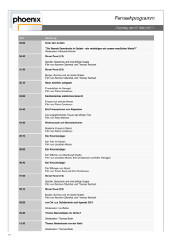 Fernsehprogramm