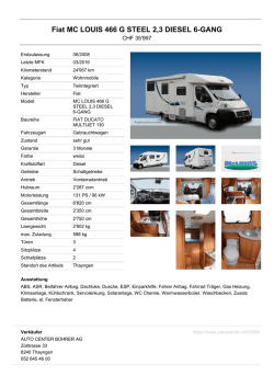 Fiat MC LOUIS 466 G STEEL 2,3 DIESEL 6-GANG