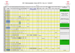 HVV - Rahmenspielplan Saison 2017/18 &ndash; Vers. 2.0