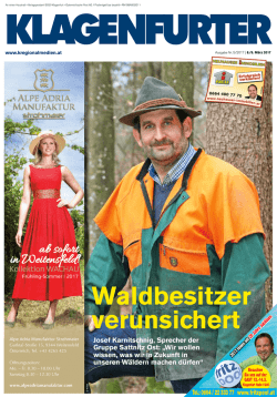 Onlineausgabe downloaden - Die Kärntner Regionalmedien