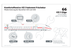 ICE 3 Z&uuml;ge - Deutsche Bahn