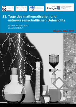 Workshop-Programm - Th&uuml;ringer Schulportal