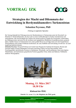 im PDF-Format - &Ouml;sterreichische Orient