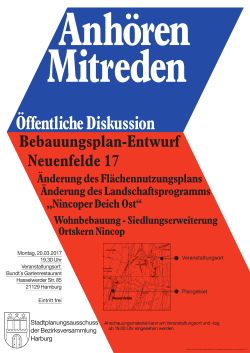 Plakat öffentliche Plandiskussion 03/2017 »(PDF, 219