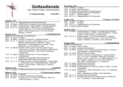 Gottesdienste - Kath. Pfarrei Heiliger Martin Schlo&szlig; Neuhaus