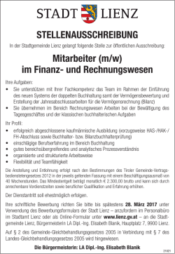 im Finanz- und Rechnungswesen