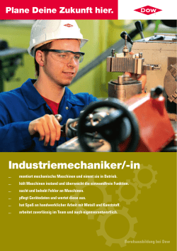 Industriemechaniker/-in