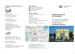 Eingliederungs-Hilfe f&uuml;r Erwachsene Die wichtigsten Informationen