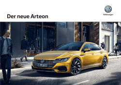 Der neue Arteon - Motor-Talk