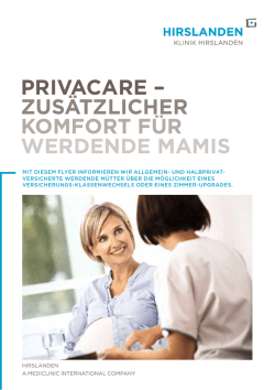 Privacare Flyer