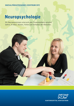 Neuropsychologie - Kantonsspital Winterthur