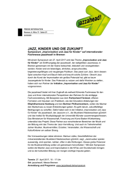 jazz, kinder und die zukunft