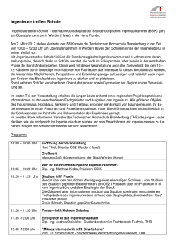 Ingenieure treffen Schule