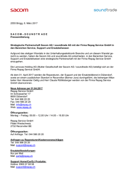 Pressetext - Repag Service GmbH