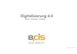 Digitalisierung 4.0