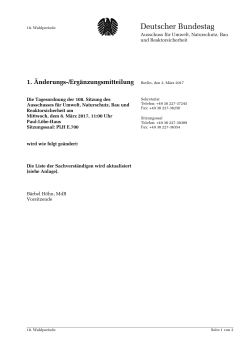 PDF | 97 KB - Deutscher Bundestag