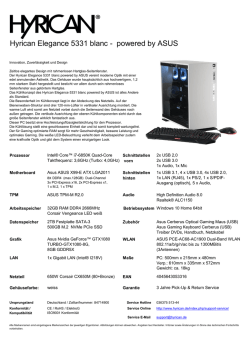 Hyrican Elegance 5331 blanc
