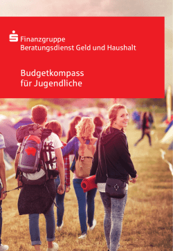 Budgetkompass für Jugendliche