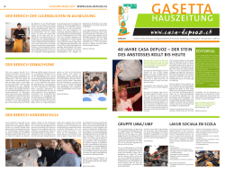 hauszeitung - Casa Depuoz
