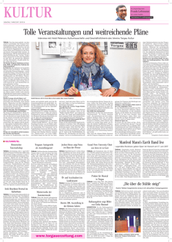 Die TZ-Kulturseiten vom 7. M&auml;rz 2017