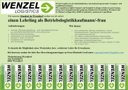 Wenzel Logistics