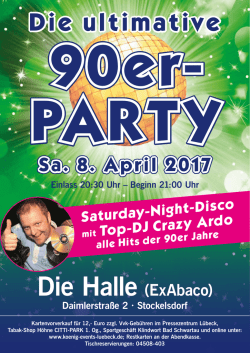 Die Halle (Exabaco) - Koenig Events Lübeck