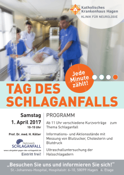 Jede Minute z&auml;hlt! - Katholisches Krankenhaus Hagen