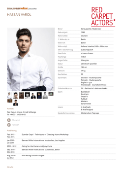 hassan varol - Schauspielervideos