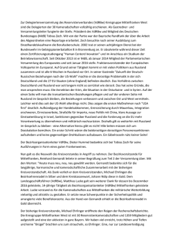 Bericht Holger Distler mehr lesen hier klicken!