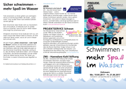 im Wasser - Stadtsportbund Bonn
