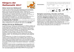 Information zum Mathe