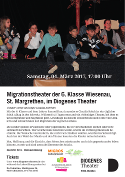Migrationstheater der 6. Klasse Wiesenau, St - conTAKT
