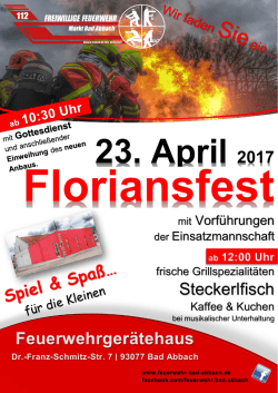 Feuerwehrger&auml;tehaus Steckerlfisch