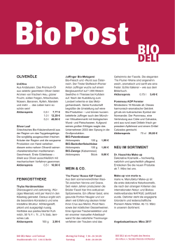 BioPost - Bio Deli