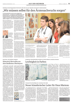 Die vollst&auml;ndigen Seiten des Bayerischen Bezirketags Teil 2