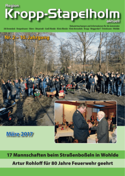Februar 2017 - Amt Kropp