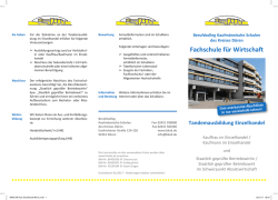 Informationen  - Berufskolleg Kaufm&auml;nnische Schulen des