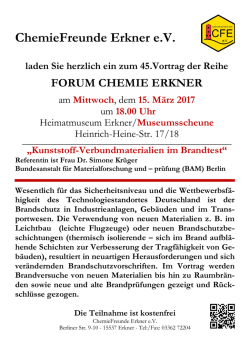 Infos - ChemieFreunde Erkner eV