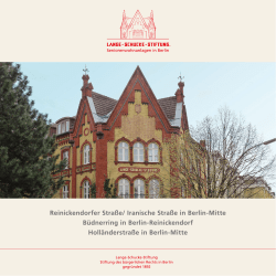 Broschüre - Lange-Schucke