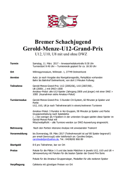 Bremer Schachjugend Gerold-Menze-U12-Grand-Prix