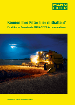 MH Kompressoren Broschüre - MANN+HUMMEL Industriefilter