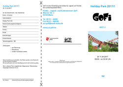 Holiday Park 2017/1 - Juz-GOFI