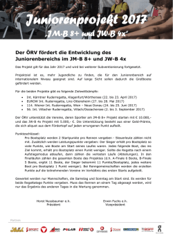 ÖRV Juniorenprojekt 2017