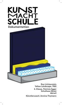 Dokumentation Roy Lichtenstein