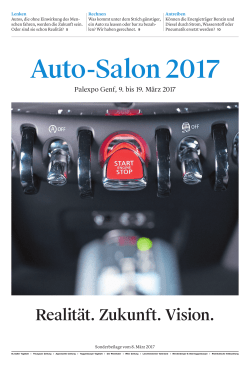Auto-Salon - St. Galler Tagblatt