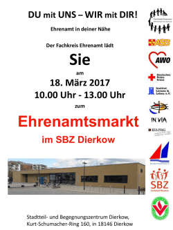 DU mit UNS &ndash; WIR mit DIR!